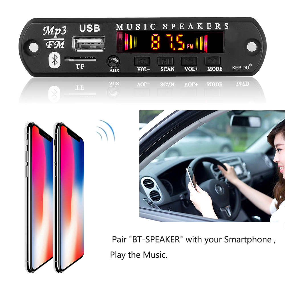 Bluetooth MP3 Decoders decoder Card reader Bluetooth Module sound Accessories Bluetooth Version 5.0