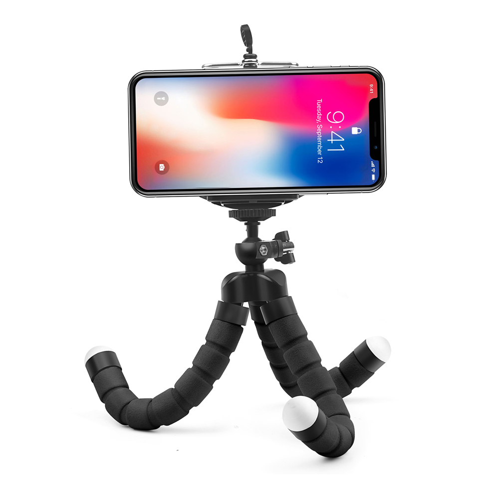 Tripod Octopus tripod  Lazy phone stand  Portable Cell phone Universal Bracket sponge Bracket