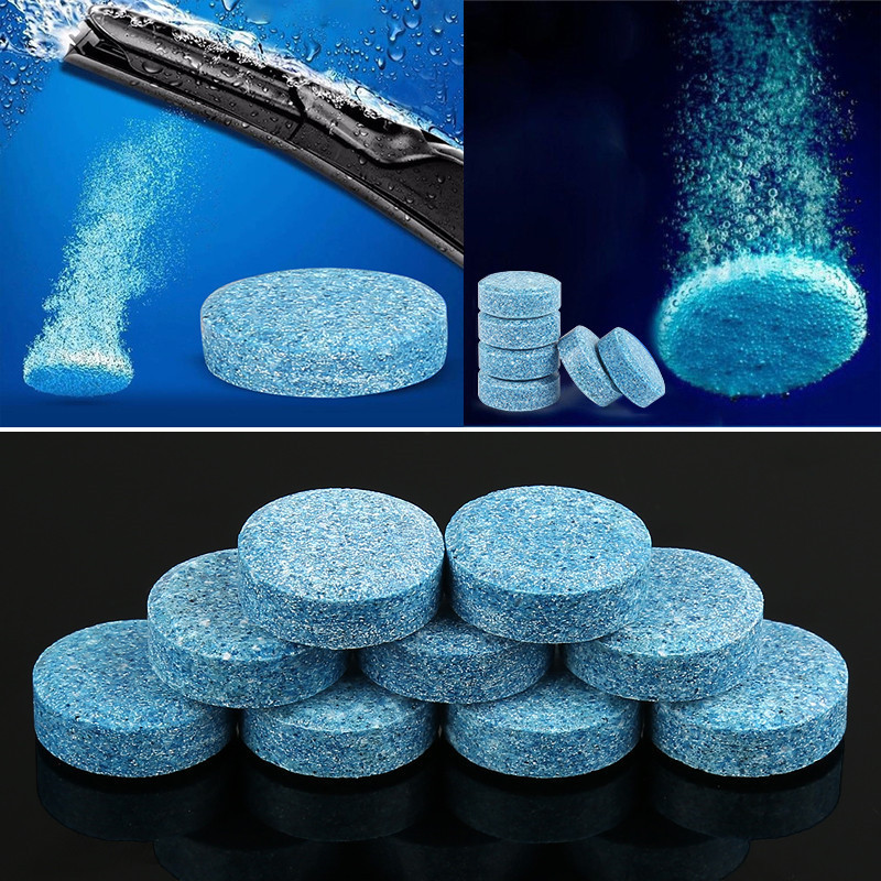 solid Wiper fine car Glass water Wiper fine Wiper Water cleaning tablets Effervescent tablet