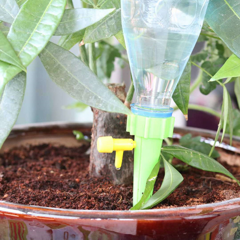 10PCS Auto Drip Irrigation Watering System Watering Spike Garden Plants Flower Watering Kits