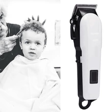 KM-809A Professional Electric Hair Clipper Rechargeable Men&apos;s Trimmer LCD Haircut Machine