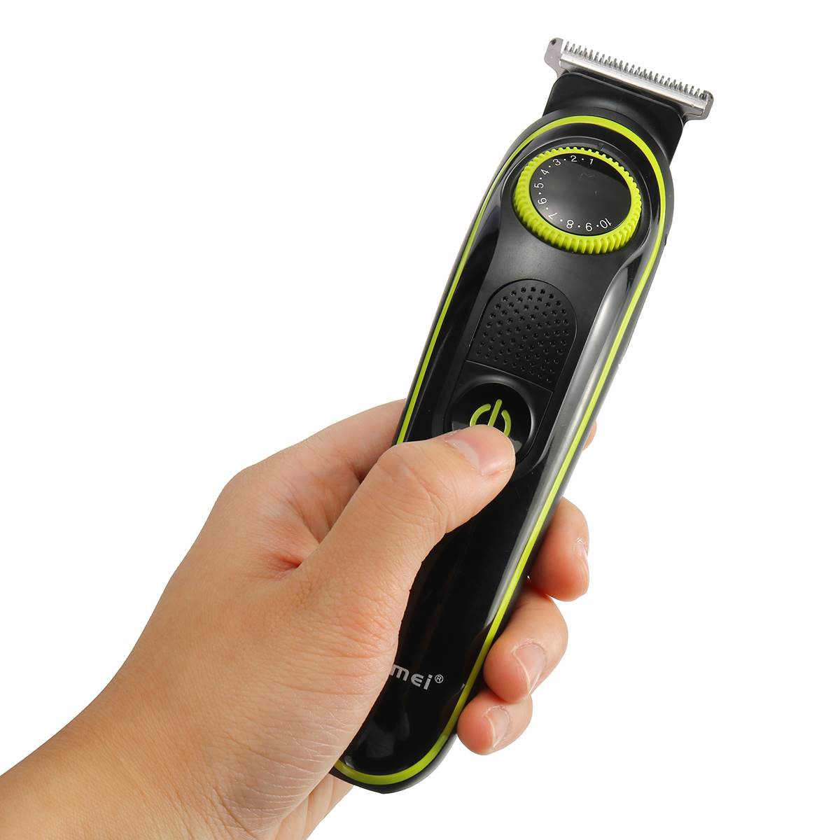 KM-696 Hair  Electric Hair Clippers Multifunctional USB Rechargeable Shaver LED Display