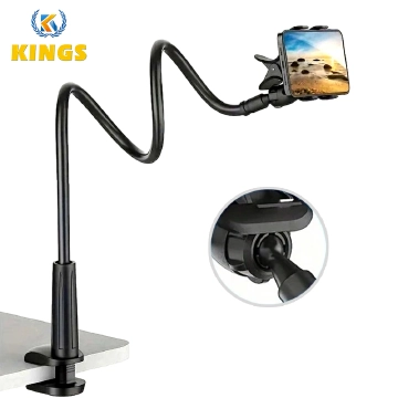 New Arrivals Mobile Phone Stand Phone Holder with Rotate 360 Degrees Various Shapes Lazy Brackets Black,one size