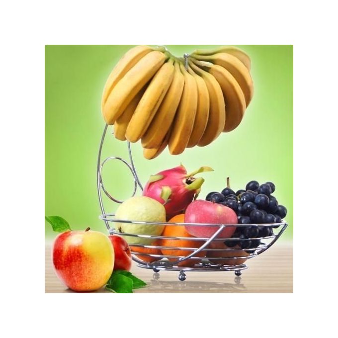 Tabletop Fruit Rack - Silver