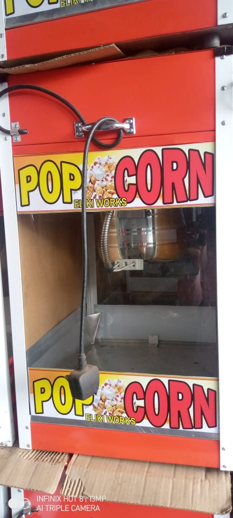 electric commercial popcorn maker with 3 yr warranty