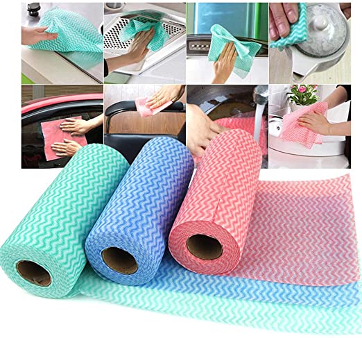 Home re~usable paper towel roll mat: Size 20 by1500cm