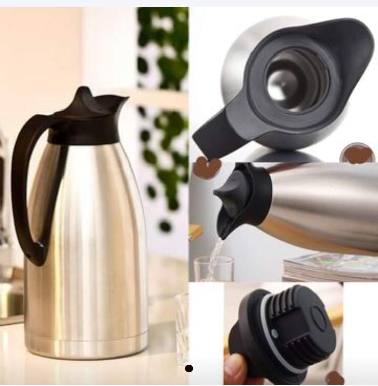 Stainless Steel Thermos Flask - 3.5 Litres silver