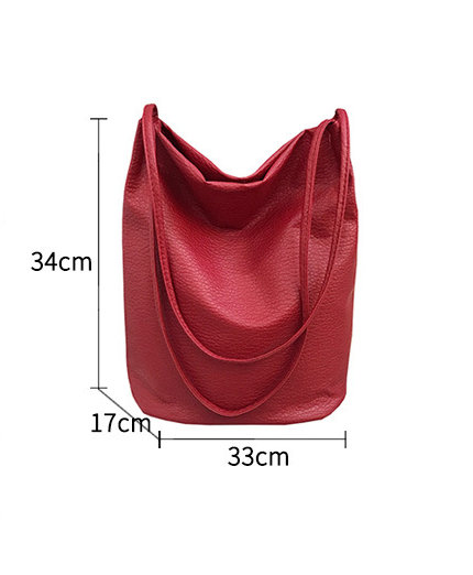 Valentine's gift Top sell 1 pc women's handbag bucket bag shoulder bag fashionable PU bag