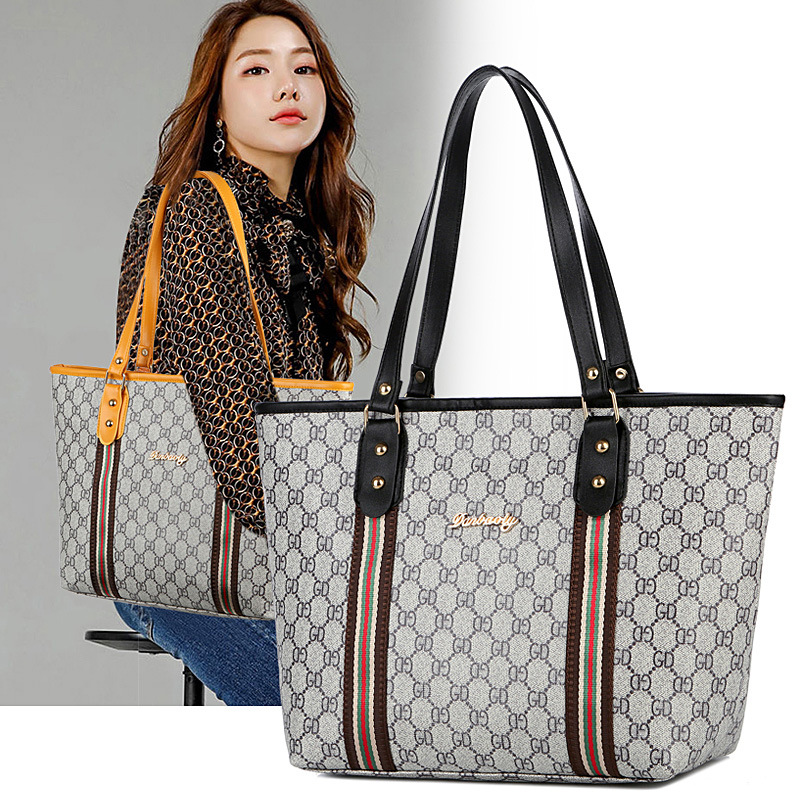 New design 1pc women's handbag portable bag big capacity bag PU material bag