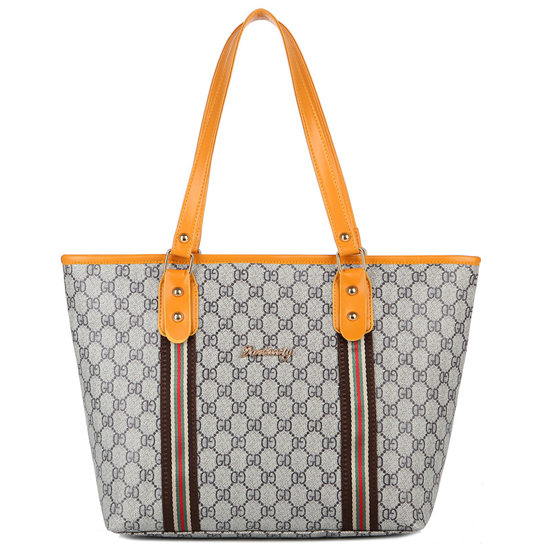 New design 1pc women's handbag portable bag big capacity bag PU material bag