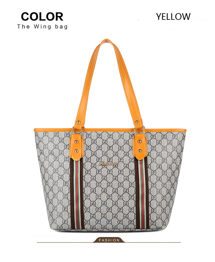 New design 1pc women's handbag portable bag big capacity bag PU material bag