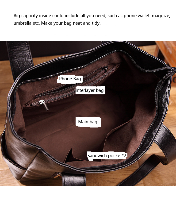 LF 1 pc women's bag tote bag handbag shoulder bag big capacity fashion design high quality PU bag
