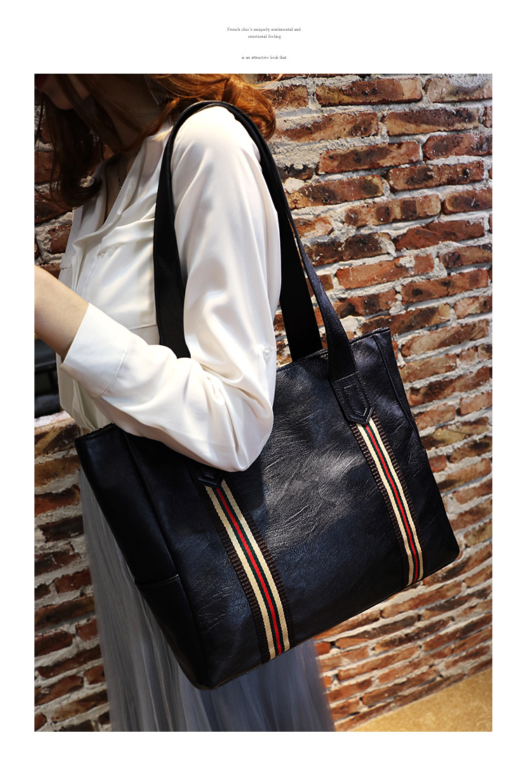LF 1 pc women's bag tote bag handbag shoulder bag big capacity fashion design high quality PU bag