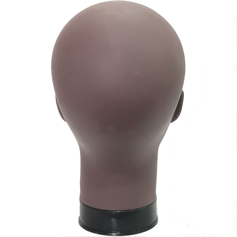 Afro mannequin head wig stand hat glasses display soft PVC material