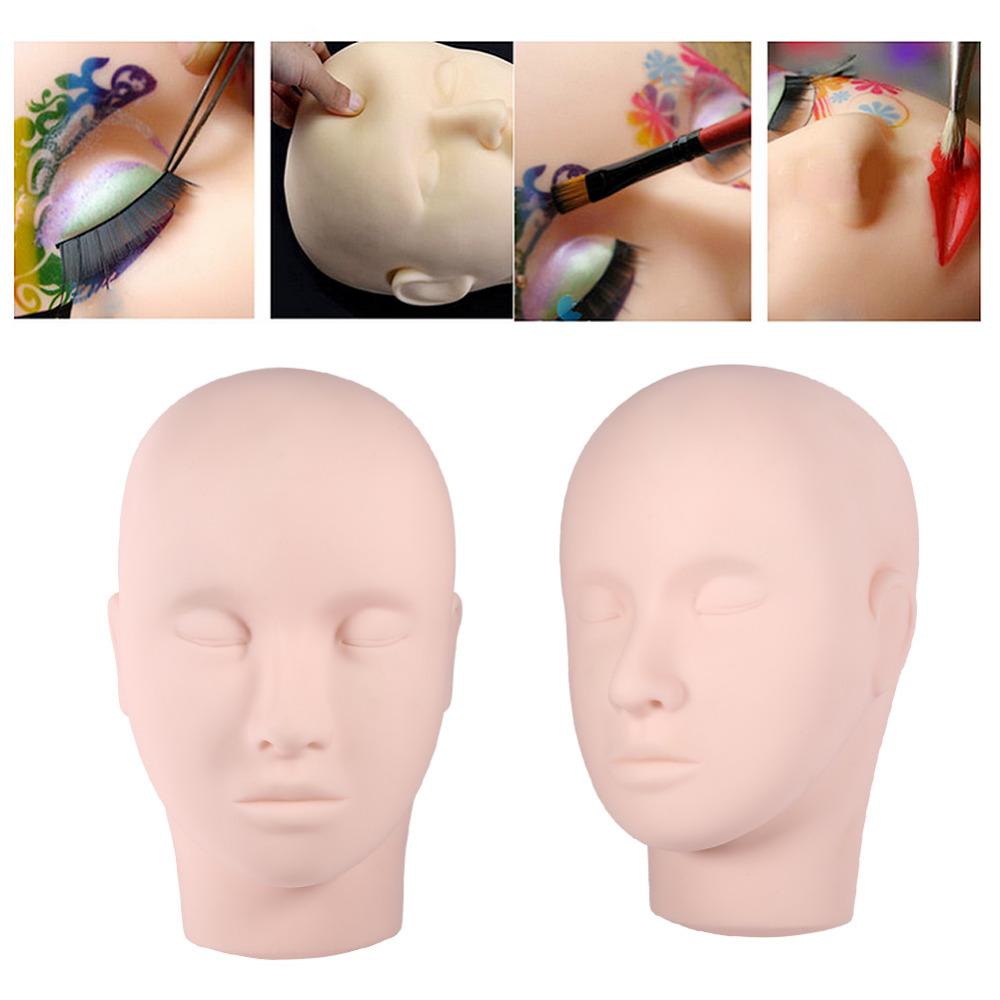 1PCs Professional Upgraded Make Up Eyelash Eye Lashes Extensions Practice Mannequin Training Head