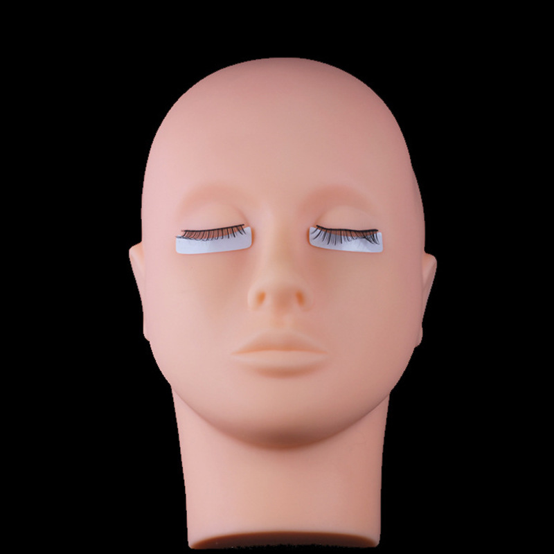 1PCs Professional Upgraded Make Up Eyelash Eye Lashes Extensions Practice Mannequin Training Head
