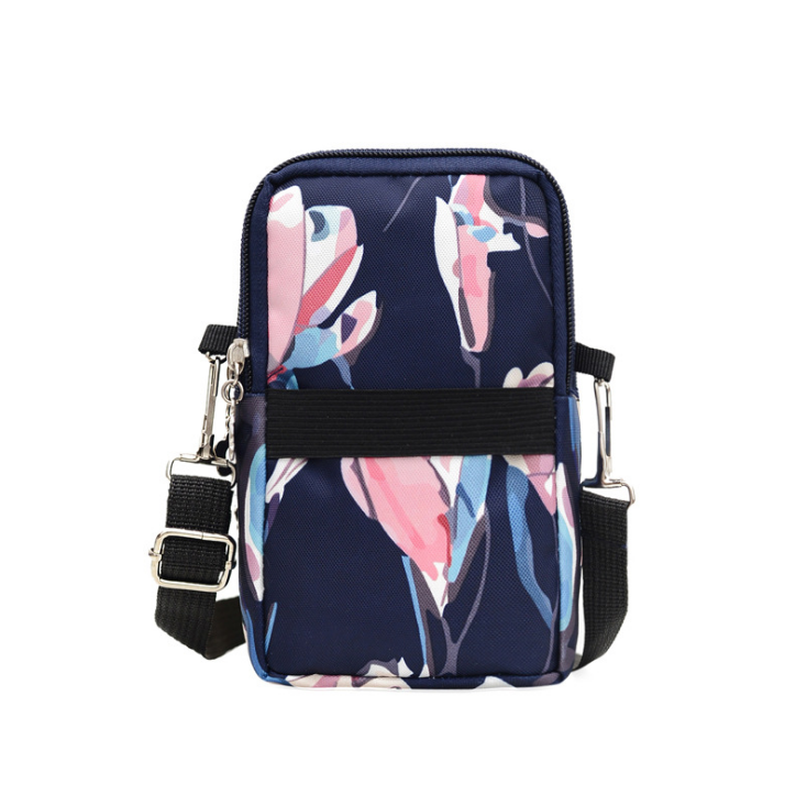 2021 Fashion Women's bag Messenger bag phone bag sport bag coin purse nylon material with flower
