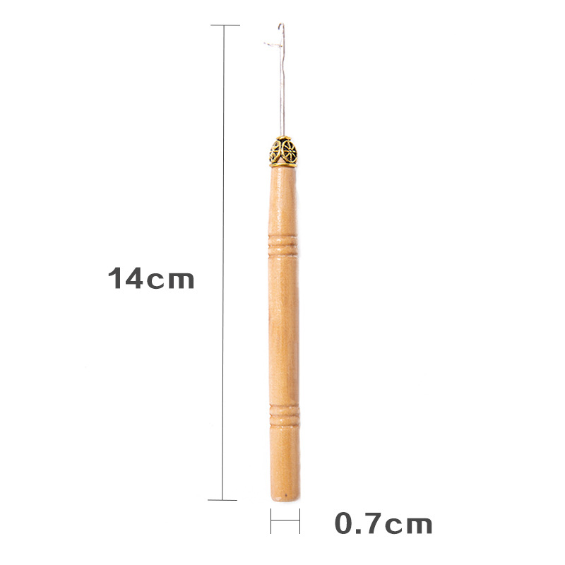 New hot style wig tool hair extension pliers crochet silicone buckle four-piece wig accessories