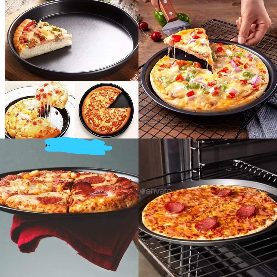 3 in 1 Non-Stick Bakeware Home Kitchen Pizza Pans