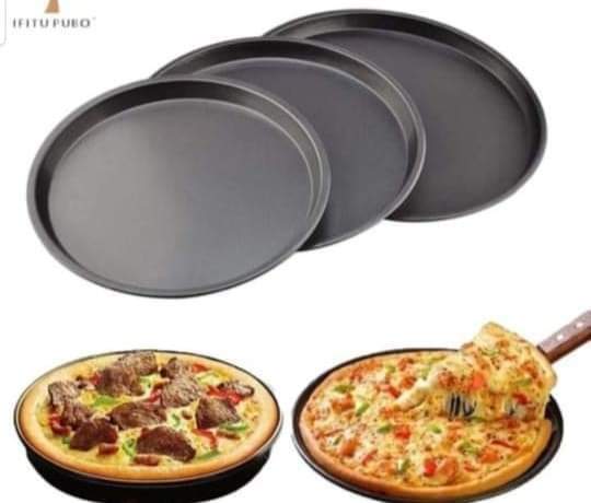 3 in 1 Non-Stick Bakeware Home Kitchen Pizza Pans