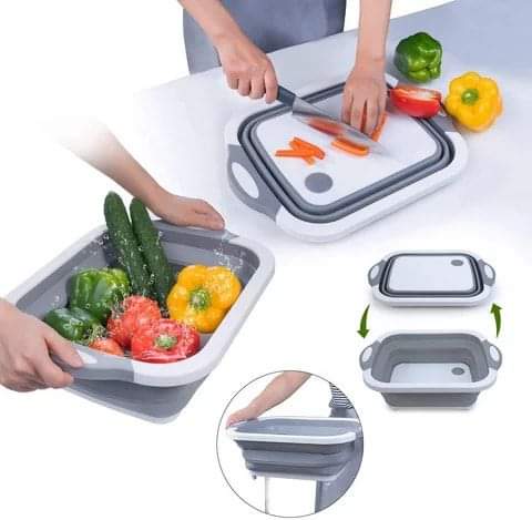 Quality Collapsible Kitchen Chopping Board/Collander