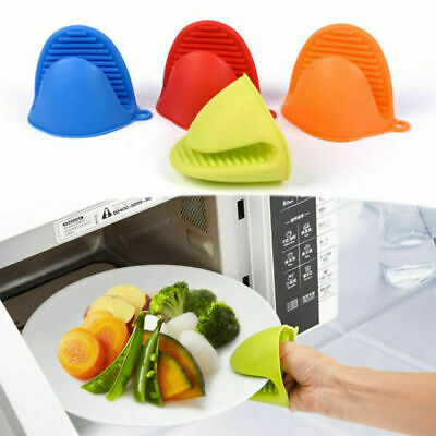 2 Pieces Kitchen Silicon Oven/Microwave Gloves