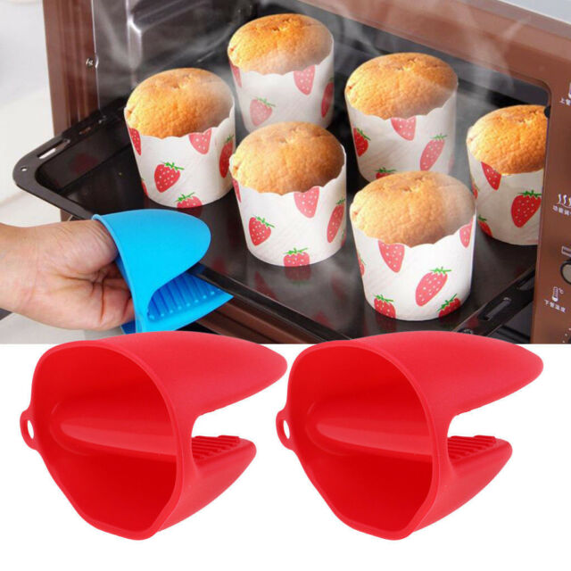 2 Pieces Kitchen Silicon Oven/Microwave Gloves