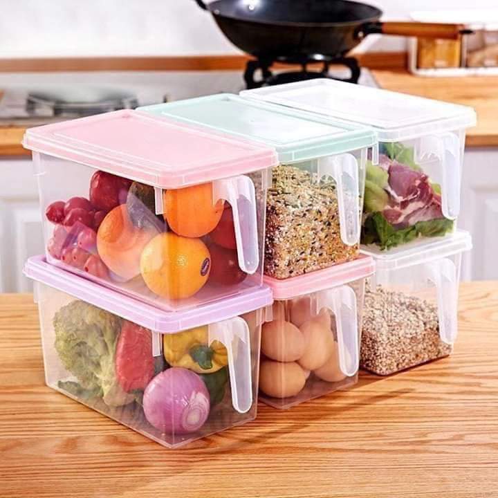 Set of 5 pcs 4-Litre Cereal Storage Containers With Handle