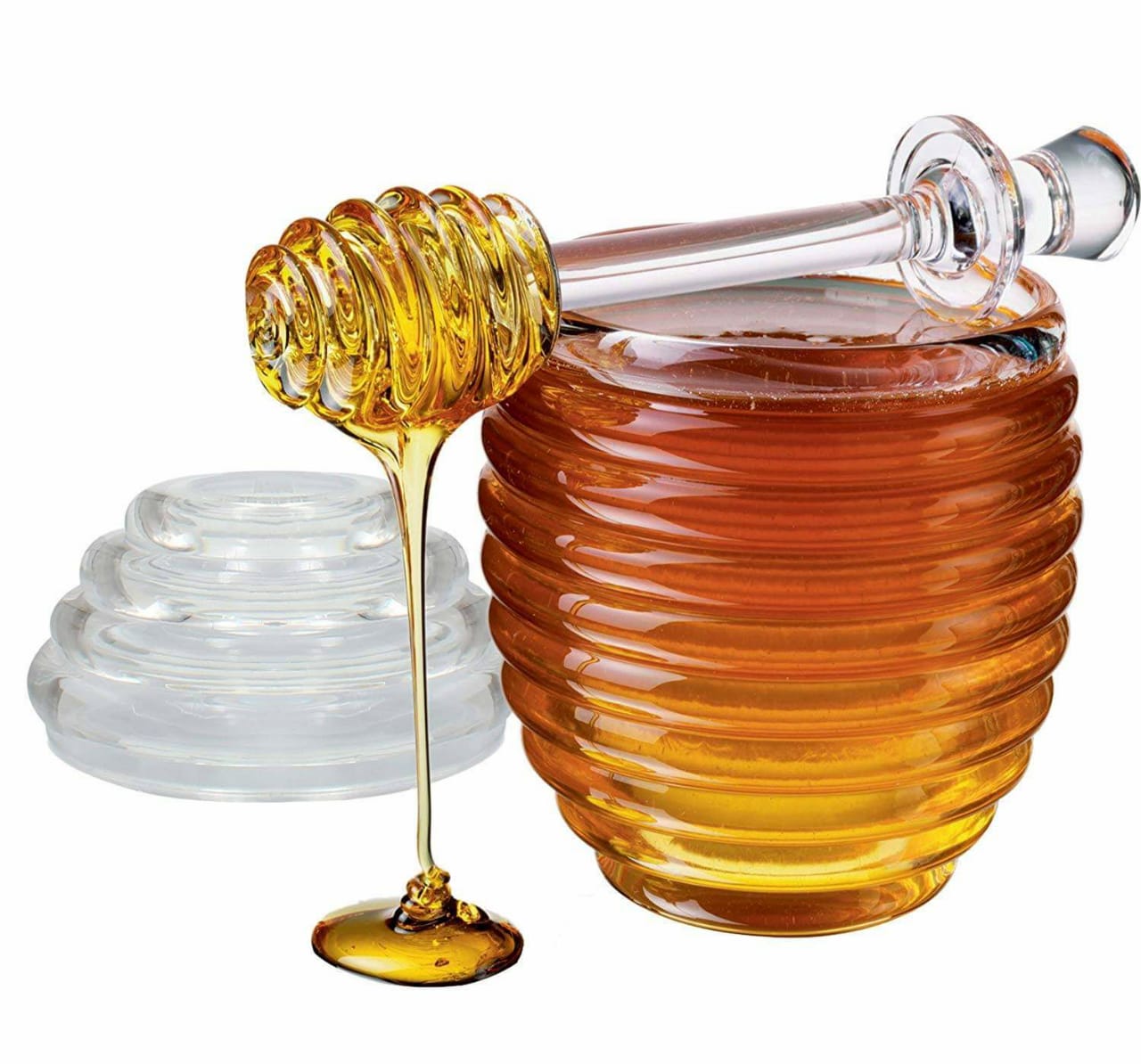 High Quality Acrylic 265ml  Honey/Jam Kitchen Jar
