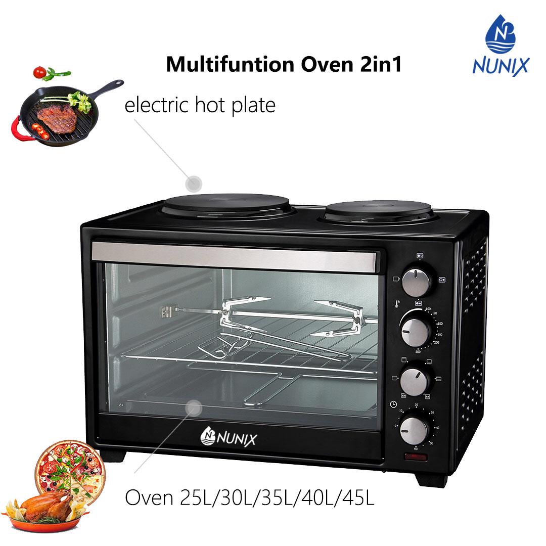Nunix E20-R 20 Litres Electric Oven With Grill(Rotisserie)