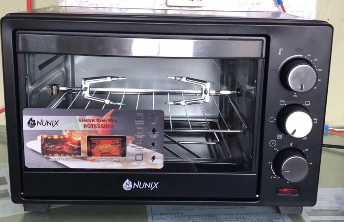 Nunix E20-R 20 Litres Electric Oven With Grill(Rotisserie)