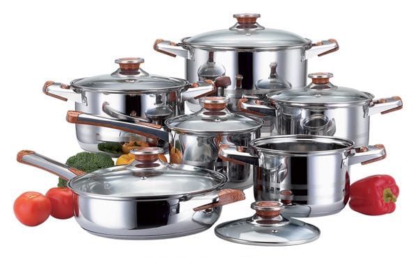12 Pieces Zeng Fa Stainless Steel Kitchen Cookware Set
