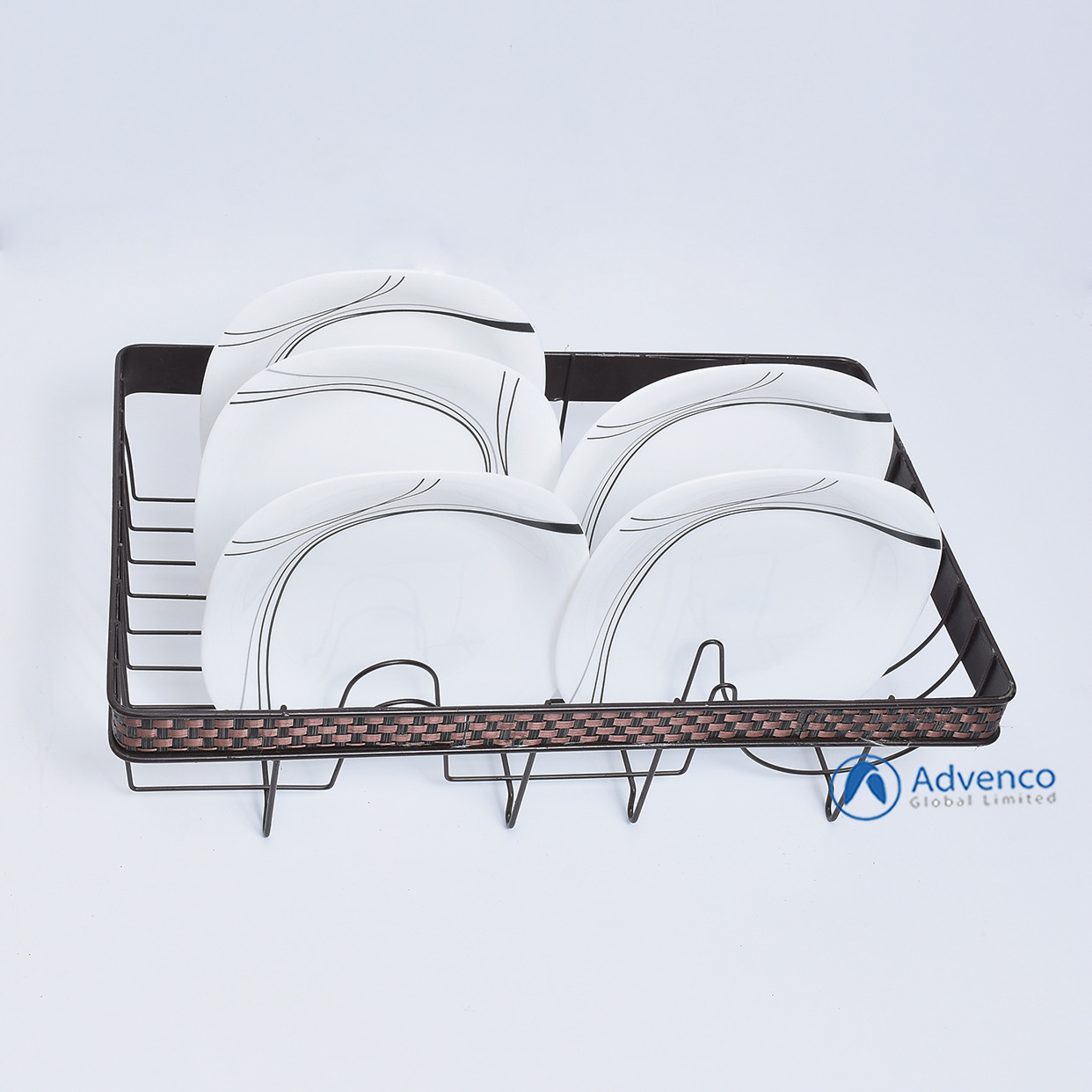 Heavy Metal Single Layer Kitchen Dish Rack