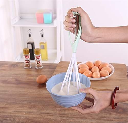 Manual Single Handed Mechanical Kitchen Whisk
