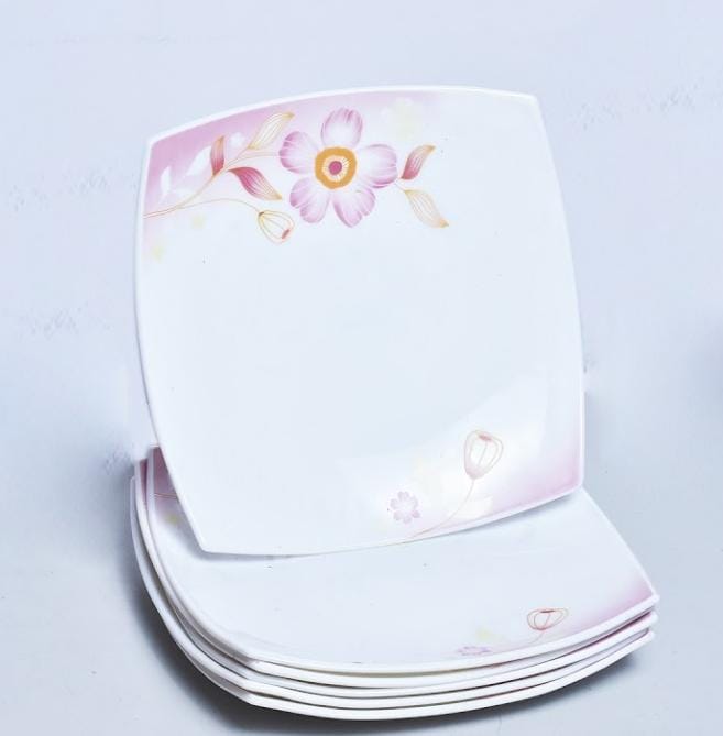 Set of 6 Elegantia Square Side Plates