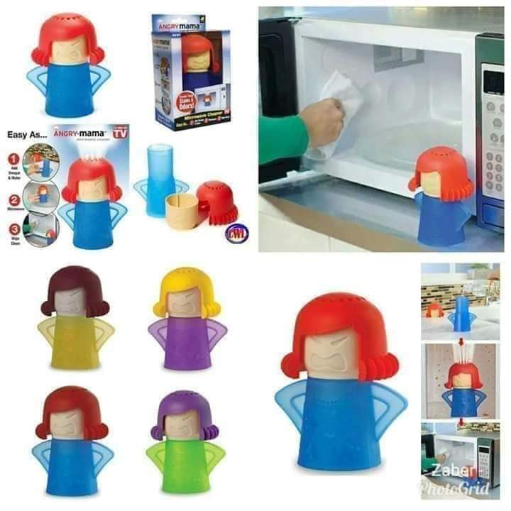 Angry Mama Microwave Steam Cleaner