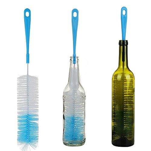 Long Bottle And Thermos Flask Cleaning Brush