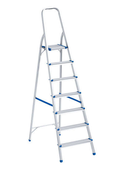 7 steps aluminium adjustable lander