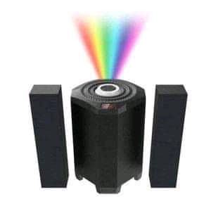 Amtec 3D real sound subwoofer sound system with F.m, Bluetooth and USB.15000 watts.