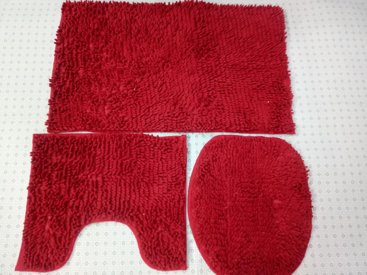 3pcs high quality toilet mats
