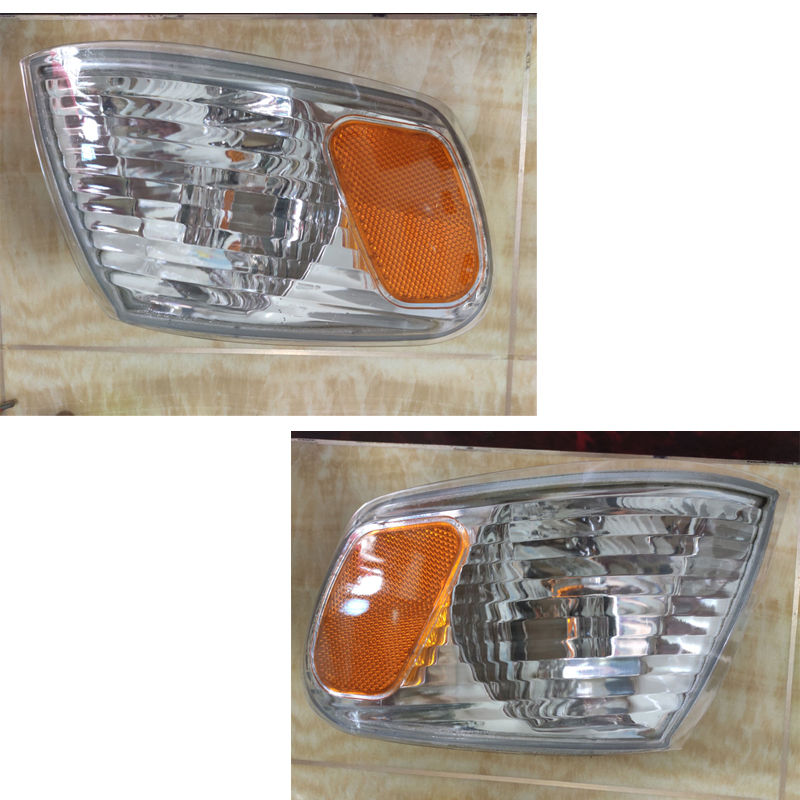 Car Front Left Right Side Corner Light Lamp Frame Cover For Toyota Corolla 2001-2002