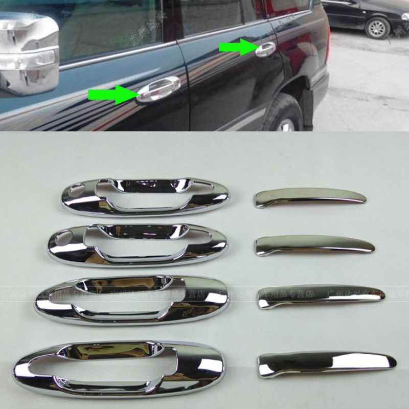 For LEXUS LX470 1998-2007 Car ABS Door Handle Decorative Frame Trim Cover