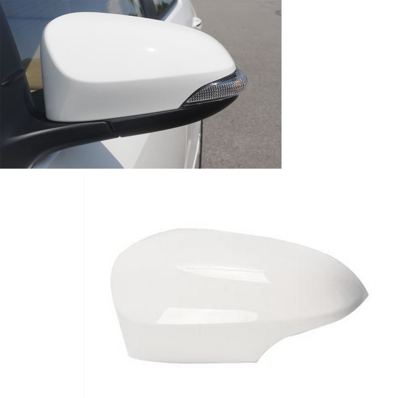 Fit For Toyota Corolla 2014 2015 2016 2017 Front Left LH Right RH Rearview Mirror Upper Cover Black Red Blue Silver White Chromed
