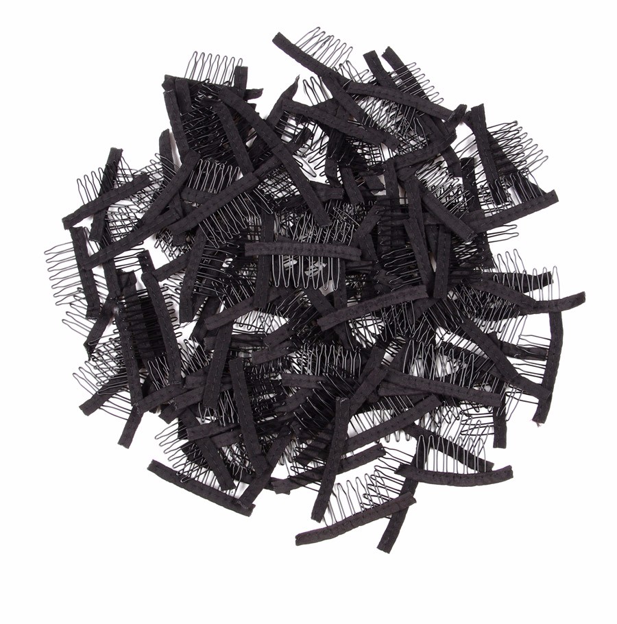 ood Quality Back wig Comb for Making Wigs For Clip in Human Hair Extensions 7-Teeth Hair Extension