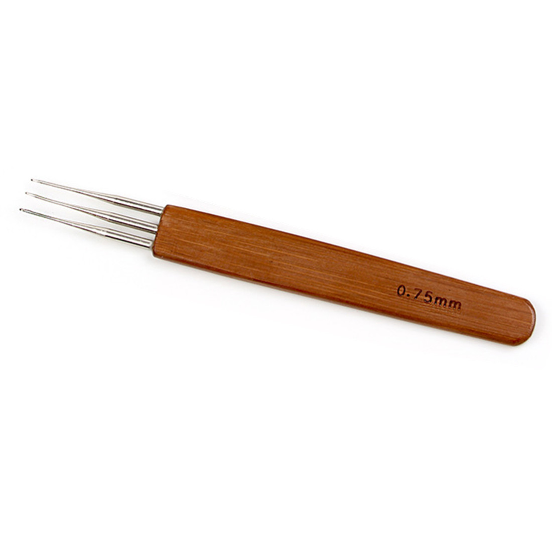 Crochet Hook For Dreadlocks Wig Needle 1/2/3 Hook Needle Hair Extension Tool Braider  Bamboo Needle