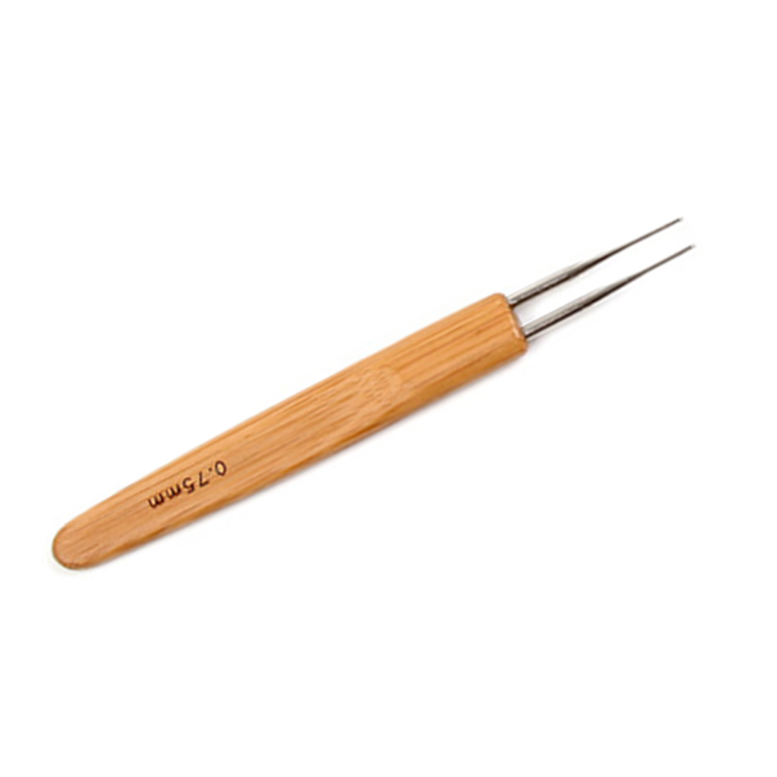 Crochet Hook For Dreadlocks Wig Needle 1/2/3 Hook Needle Hair Extension Tool Braider  Bamboo Needle