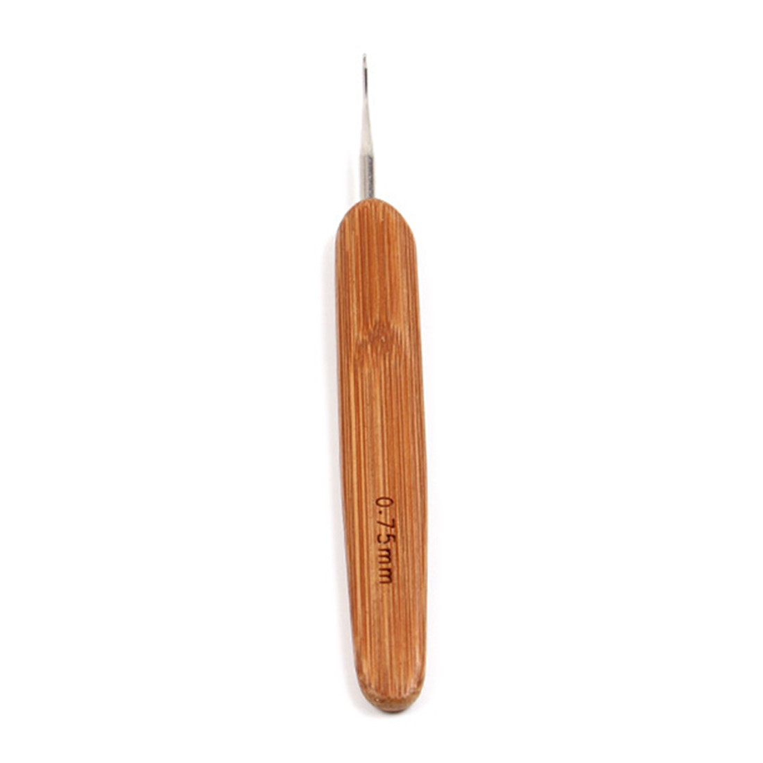 Crochet Hook For Dreadlocks Wig Needle 1/2/3 Hook Needle Hair Extension Tool Braider  Bamboo Needle