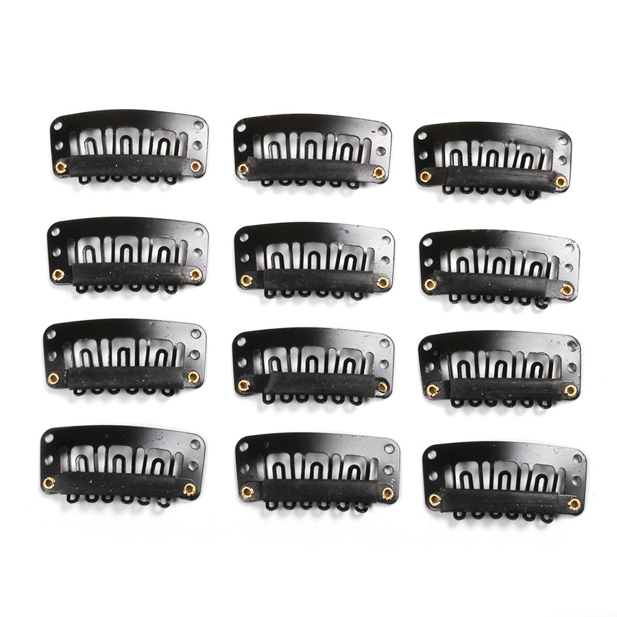 Clip In Hair Extension Wig Clips For Human Hair Bangs Snap Hair Clips For  Metal Comb For Closure