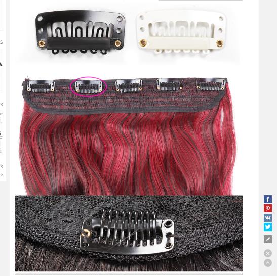 Clip In Hair Extension Wig Clips For Human Hair Bangs Snap Hair Clips For  Metal Comb For Closure