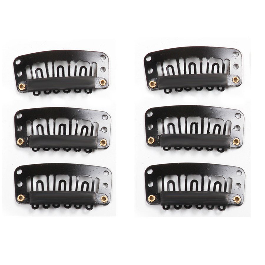 Clip In Hair Extension Wig Clips For Human Hair Bangs Snap Hair Clips For  Metal Comb For Closure